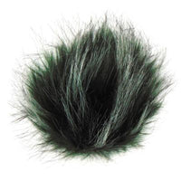 faux fur - snap on pompoms