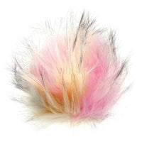 faux fur - snap on pompoms