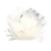 faux fur - snap on pompoms
