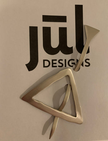 Jul - Mid-Century Modern Square or Triangle Pin