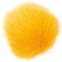 faux fur pompoms - clearance
