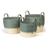 round maize baskets
