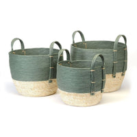 Round Maize baskets