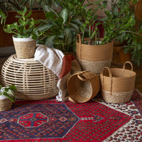 Round Maize baskets