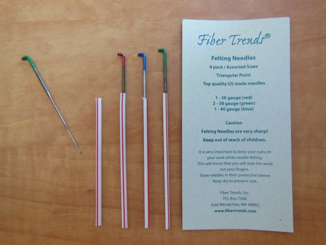 Felting needles - assorted package