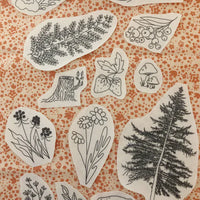 Peel, Stick & Stitch embroidery kits