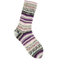 socks neon fair isle by rico

