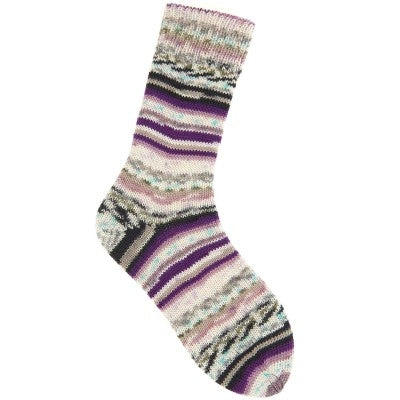 Socks Neon Fair Isle by Rico