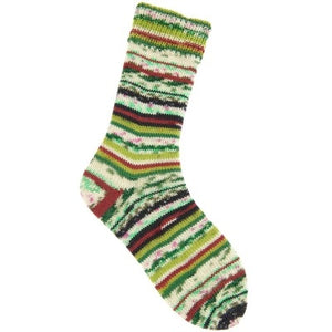 Socks Neon Fair Isle by Rico