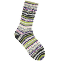 socks neon fair isle by rico
