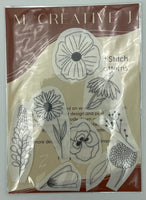 peel, stick & stitch embroidery kits
