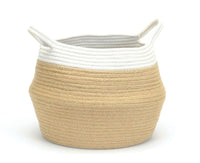 cotton jute belly basket
