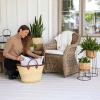 Straw Market Bag