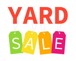 Table rental - Customer Run Fibre yard sale - SAT. JUNE 8TH