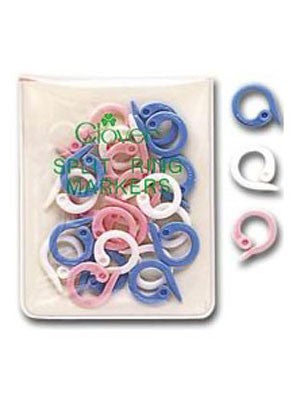 Clover split ring markers