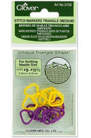 clover triangle stitch markers
