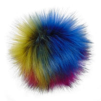 Faux Fur - snap on Pompoms