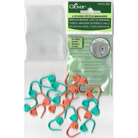 clover locking stitch markers
