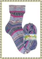 opal sock patterned
