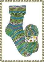 opal sock patterned
