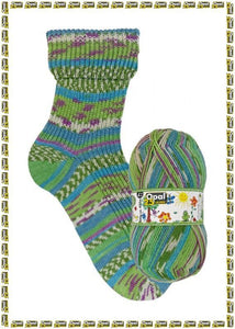 Opal Sock patterned