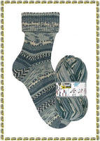 opal sock patterned
