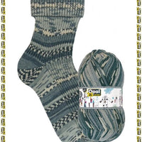 Opal Sock patterned