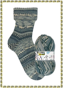 Opal Sock patterned