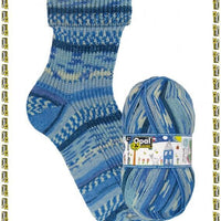 Opal Sock patterned