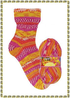 opal sock patterned
