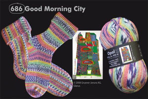 Opal Sock patterned