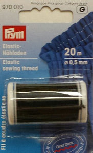 Elastic sewing thread