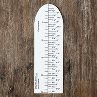 sock ruler
